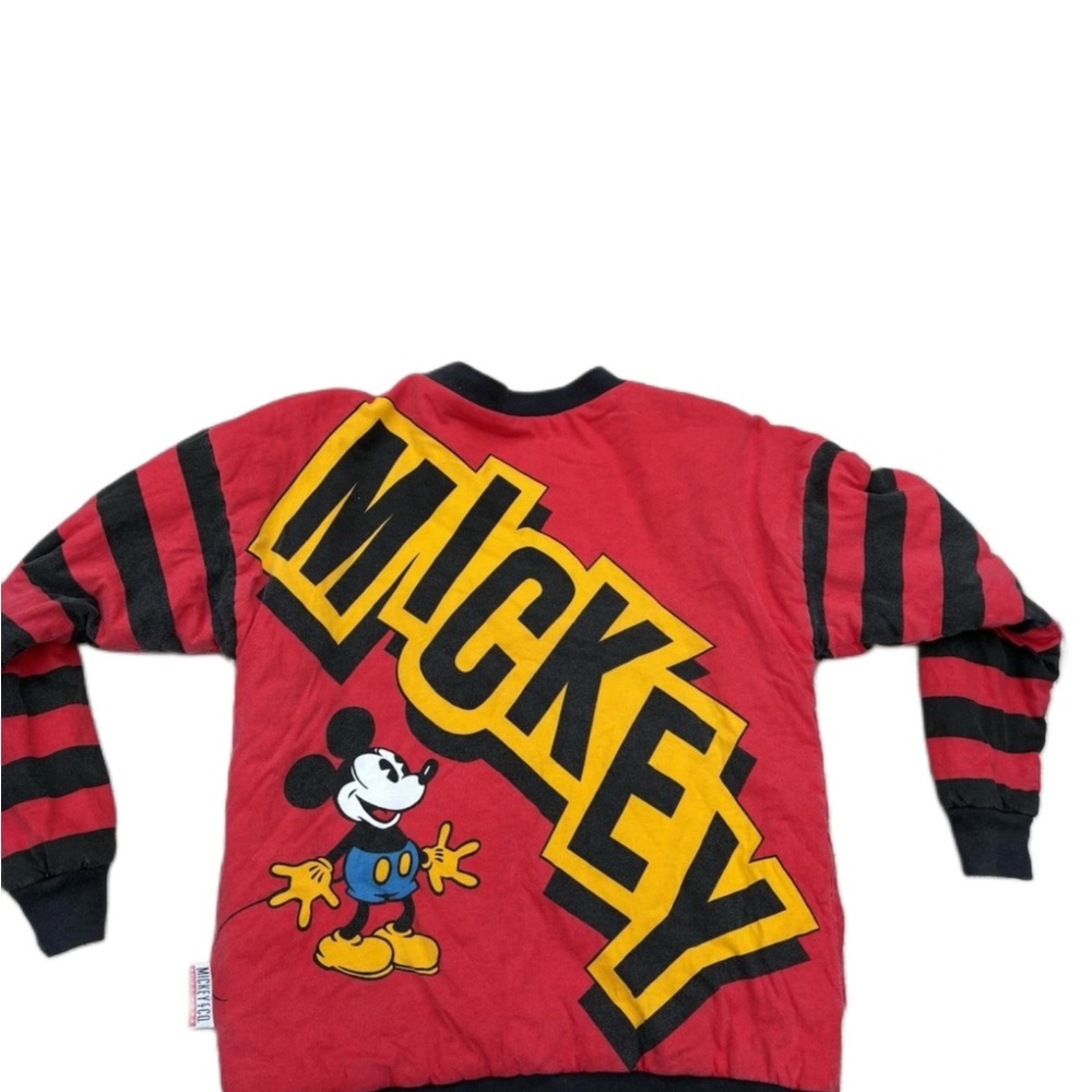 Vintage 80’s Mickey Mouse Reversible Jacket - Picture 2 of 6